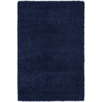 Nourison Malibu Shag Modern Plush Solid Area Rug
