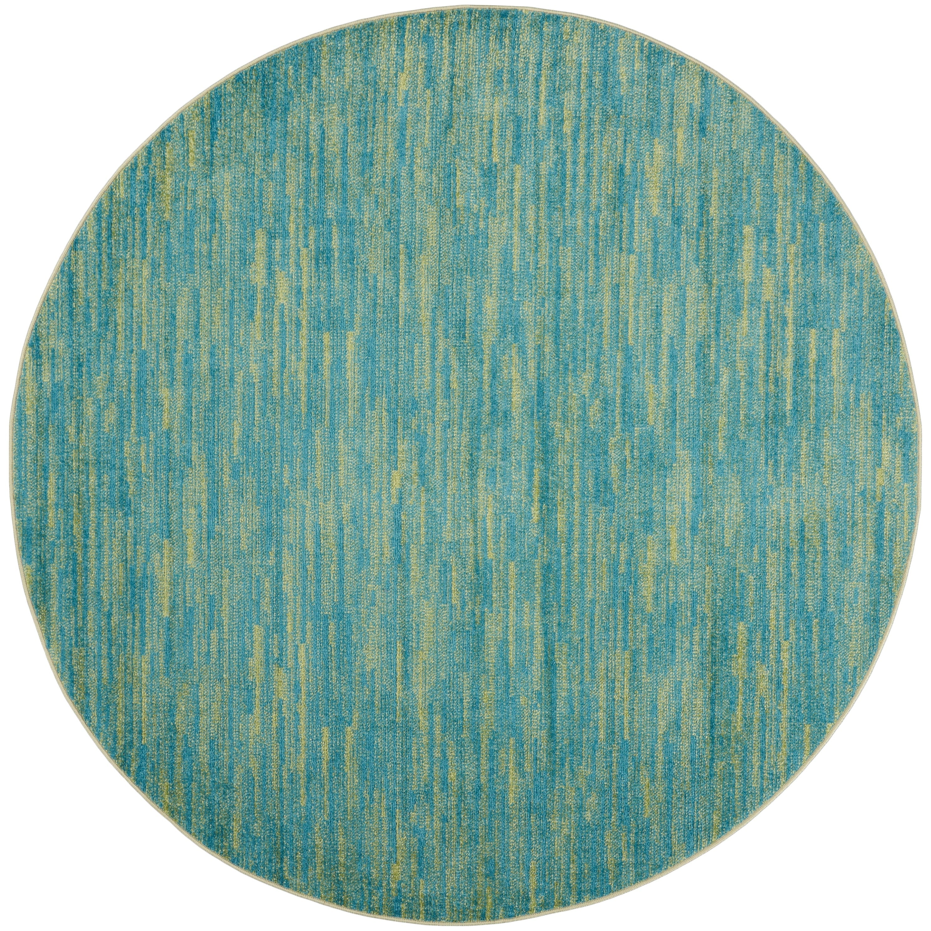 Nourison Modern Solid Indoor/Outdoor Area Rug