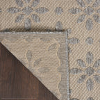 Nourison Palamos Modern Floral Hi Low Geometric Indoor Outdoor Area Rug