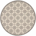 Nourison Palamos Modern Floral Hi Low Geometric Indoor Outdoor Area Rug