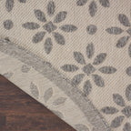 Nourison Palamos Modern Floral Hi Low Geometric Indoor Outdoor Area Rug