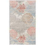 Nourison Pompeii Coastal Beach Shells and Coral Area Rug