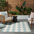 Nourison Positano Indoor/Outdoor Geometric Area Rug
