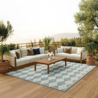 Nourison Positano Indoor/Outdoor Geometric Area Rug