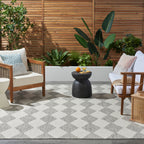 Nourison Positano Indoor/Outdoor Geometric Area Rug