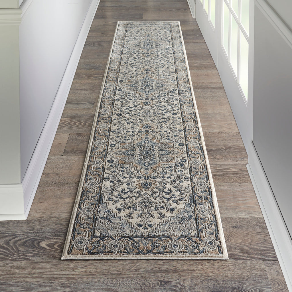 Nourison Quarry Indoor only Persian Area Rug.