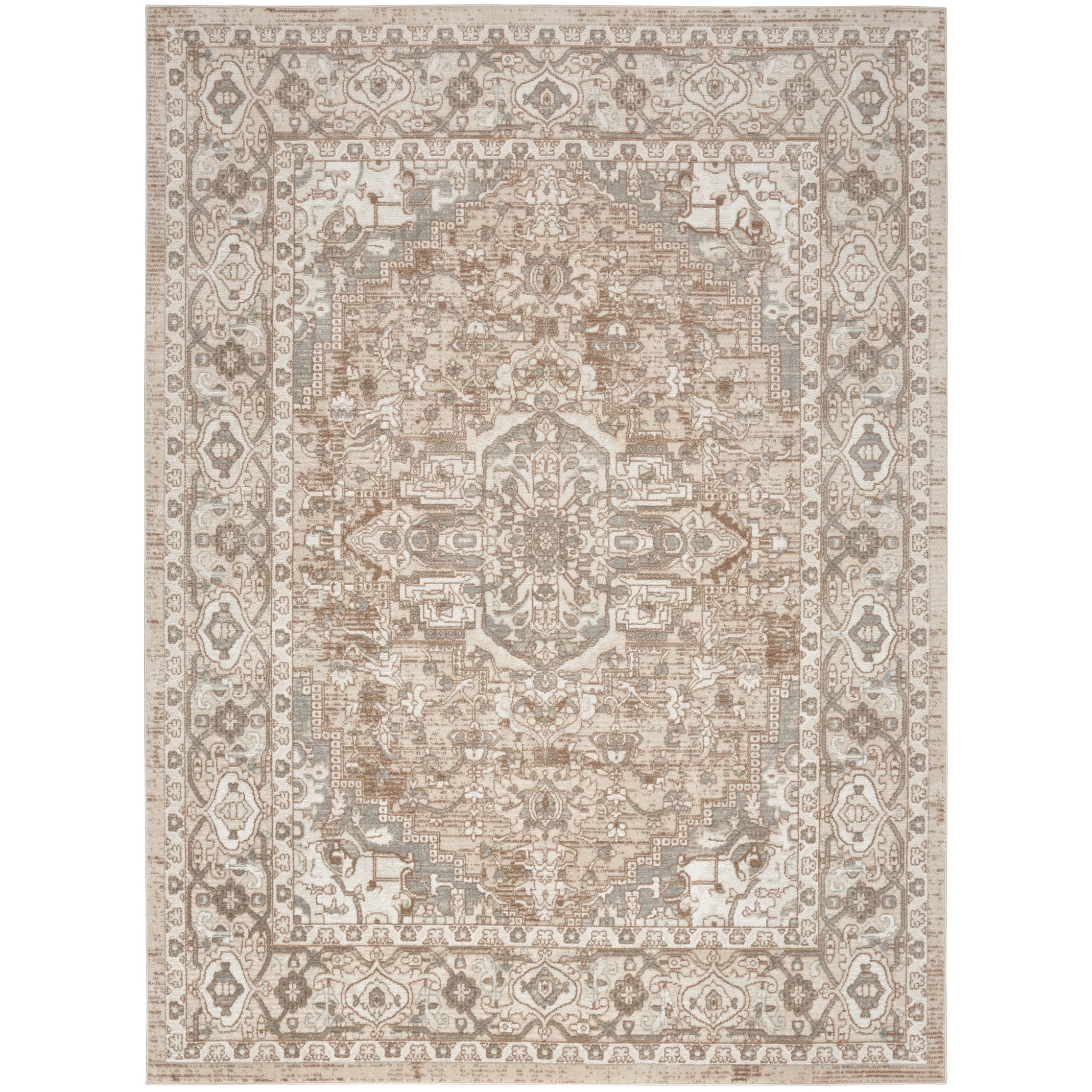 Nourison Quarry Indoor only Persian Area Rug.