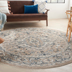 Nourison Quarry Indoor only Persian Area Rug.