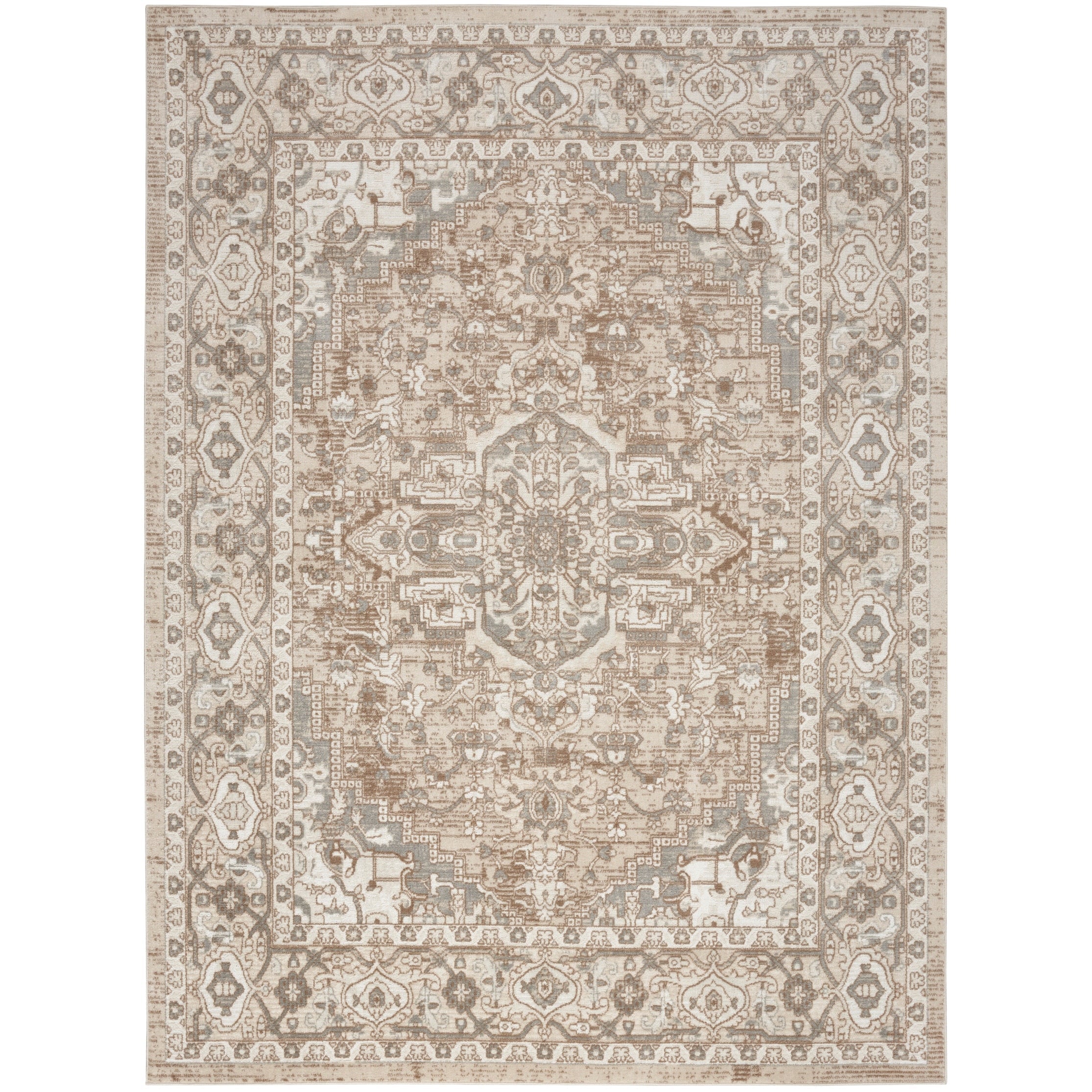 Nourison Quarry Indoor only Persian Area Rug.