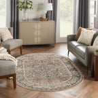 Nourison Quarry Indoor only Persian Area Rug.