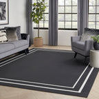 Nourison Sandy Indoor / Outdoor Solid Area Rug