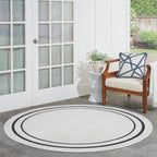 Nourison Sandy Indoor / Outdoor Solid Area Rug