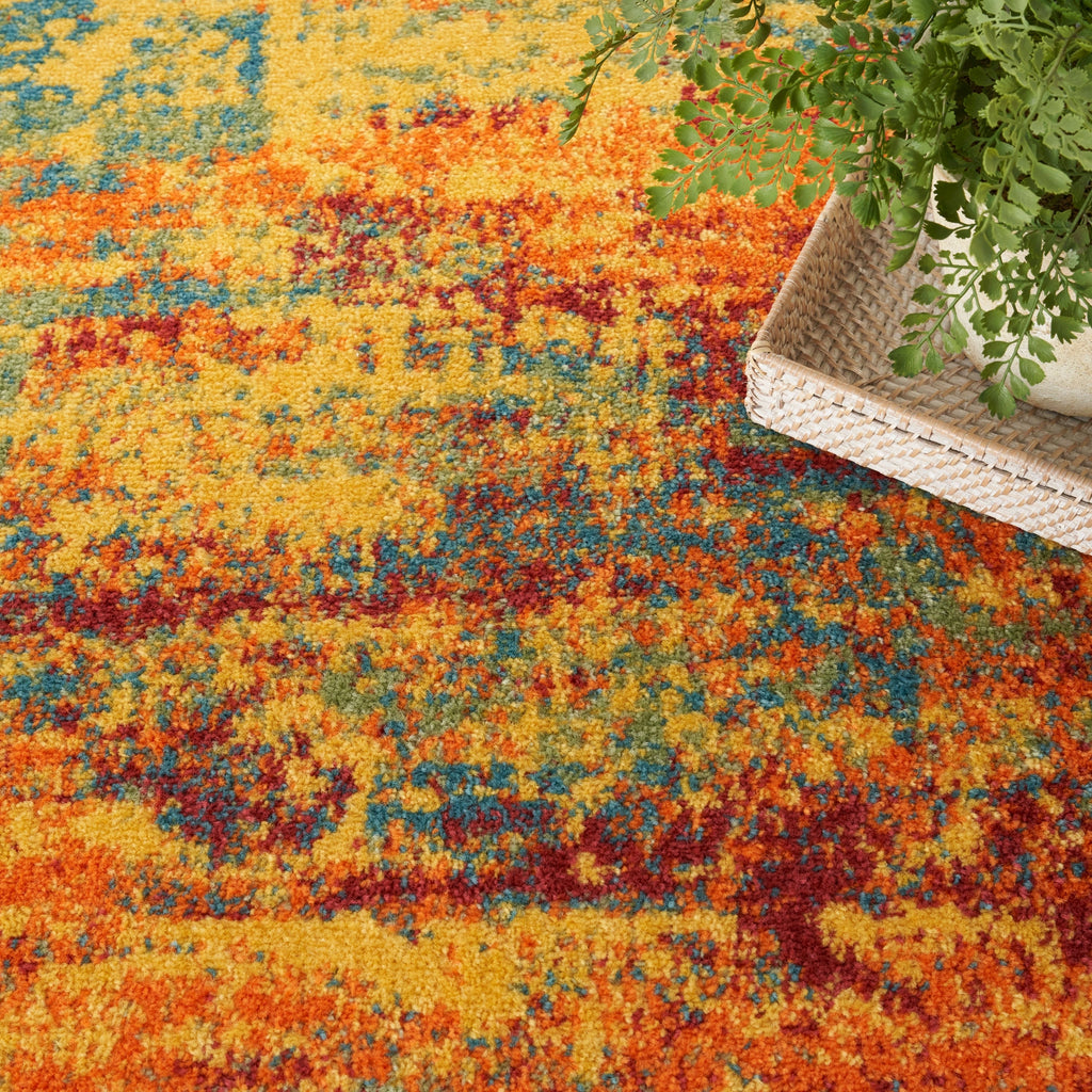 Nourison Sandy Indoor/Outdoor Abstract Area Rug