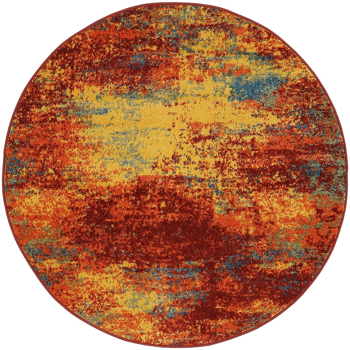 Nourison Sandy Indoor/Outdoor Abstract Area Rug
