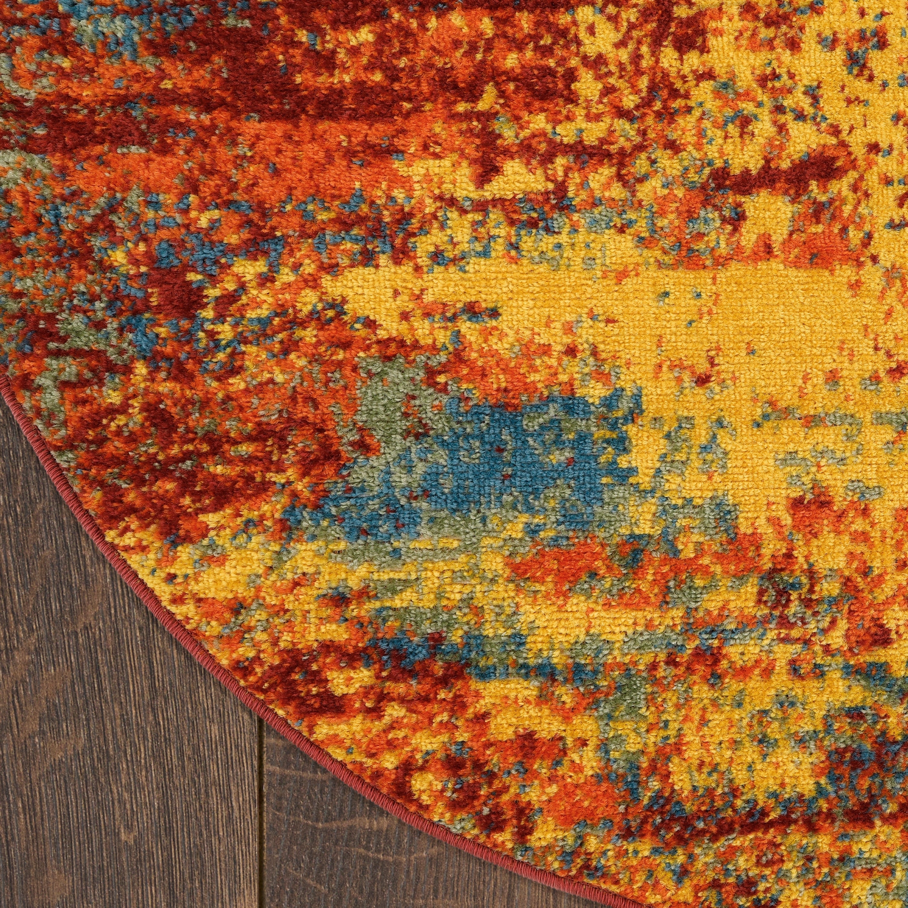 Nourison Sandy Indoor/Outdoor Abstract Area Rug