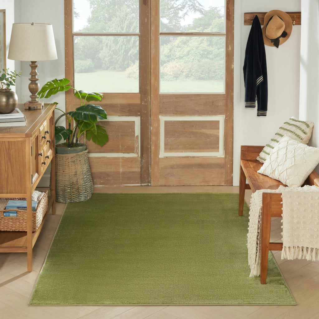 Nourison Modern Solid Indoor/Outdoor Area Rug
