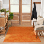Nourison Modern Solid Indoor/Outdoor Area Rug