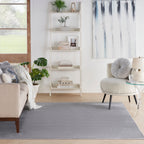 Nourison Modern Solid Indoor/Outdoor Area Rug