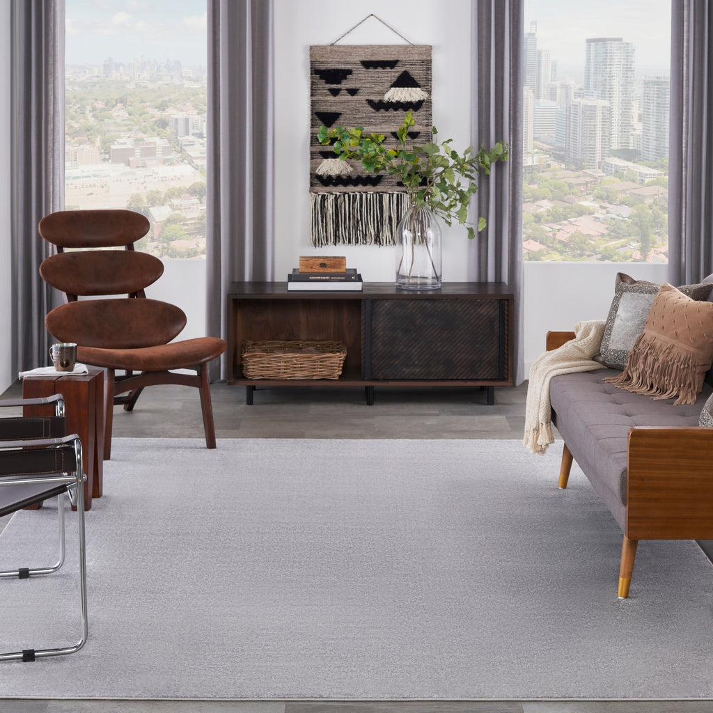 Nourison Modern Solid Indoor/Outdoor Area Rug