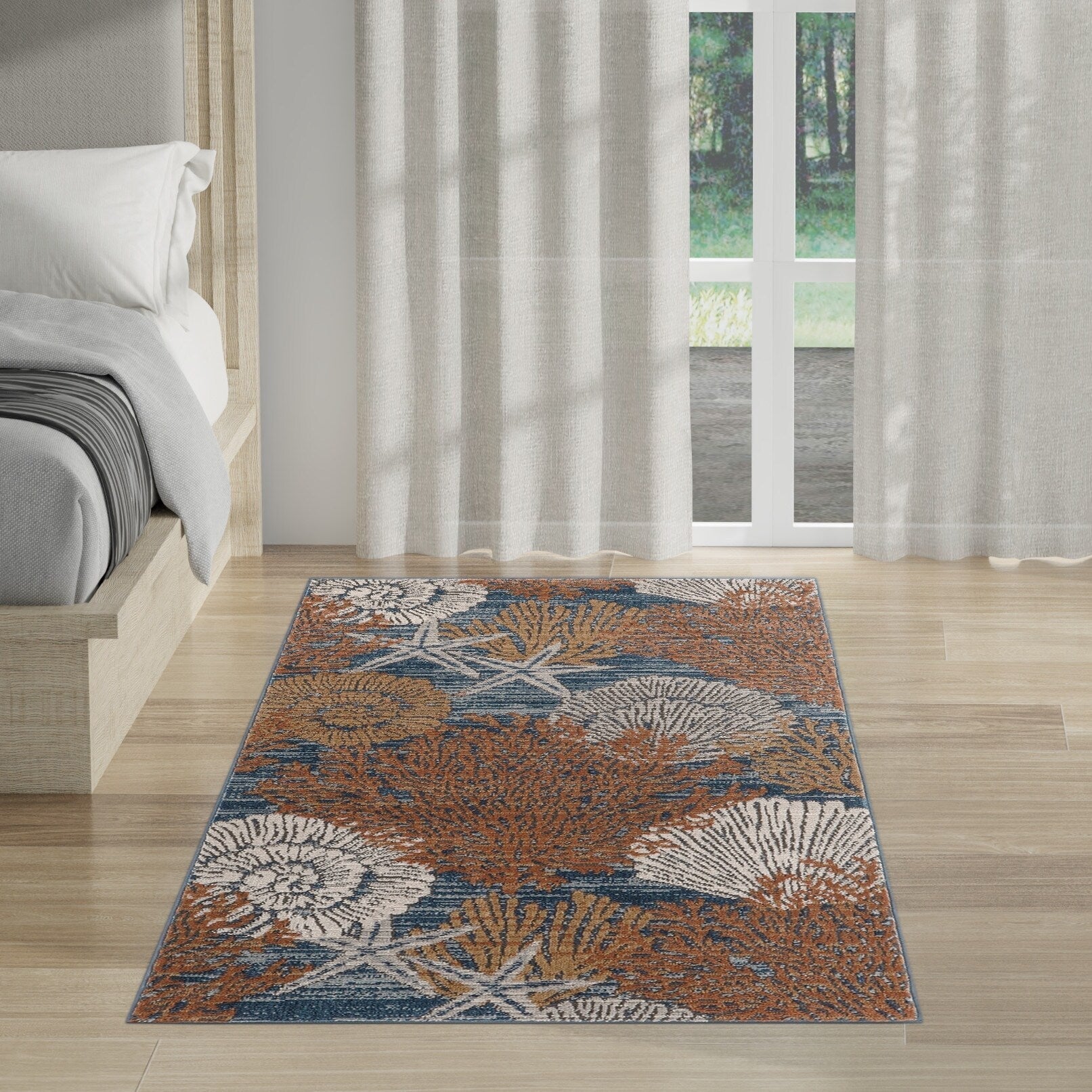 Nourison Seaside Indoor only Nature Area Rug