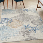 Nourison Seaside Indoor only Nature Area Rug