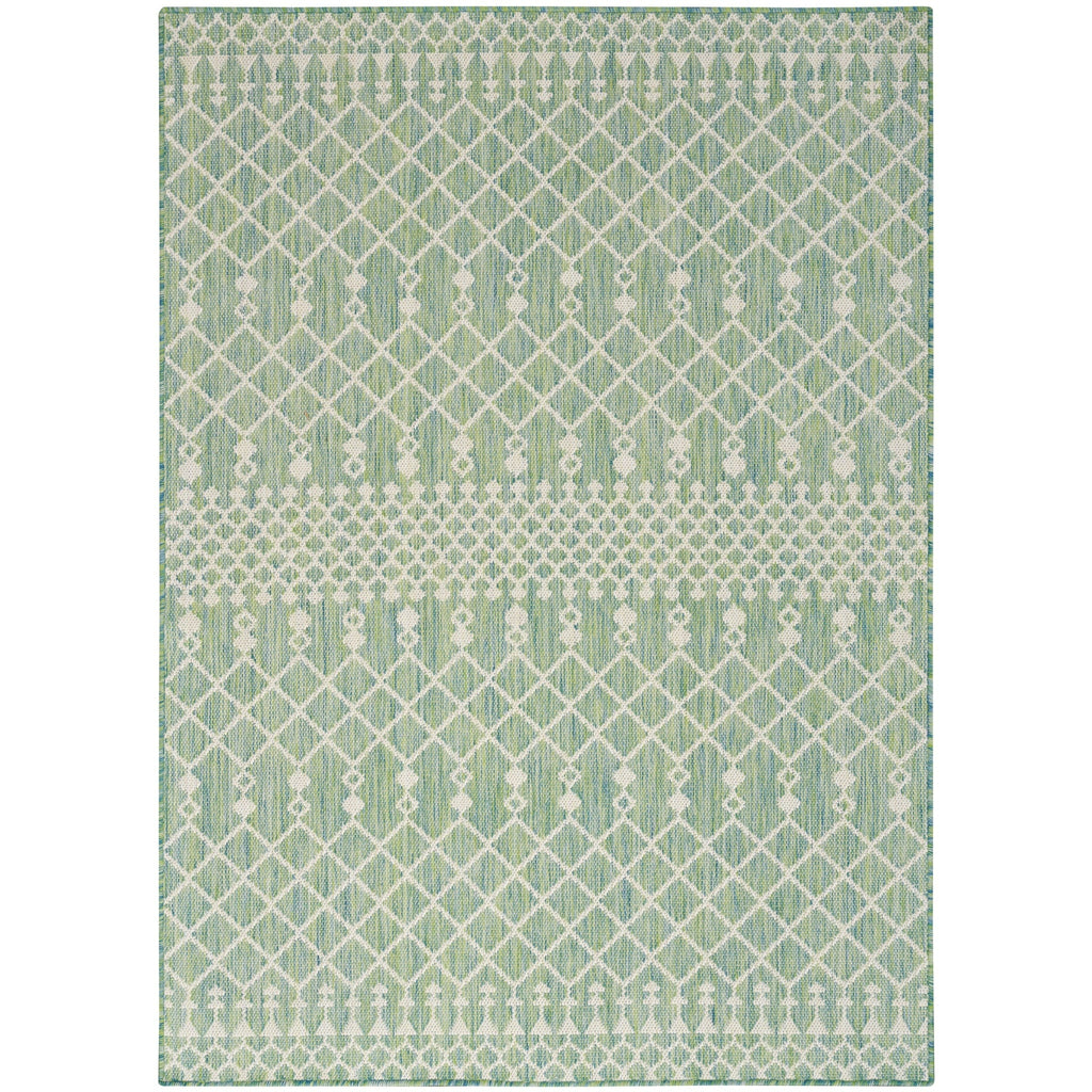 Nourison Selerno Indoor/Outdoor Moroccan Area Rug.