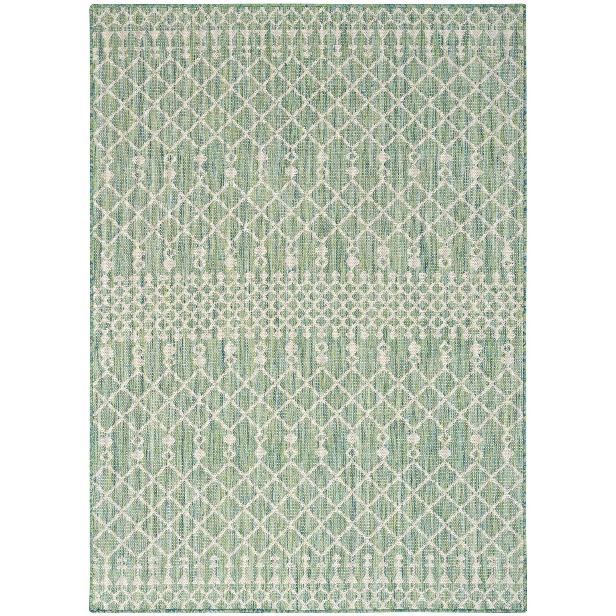 Nourison Selerno Indoor/Outdoor Moroccan Area Rug.