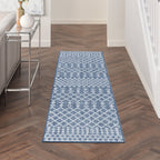 Nourison Selerno Indoor/Outdoor Moroccan Area Rug.