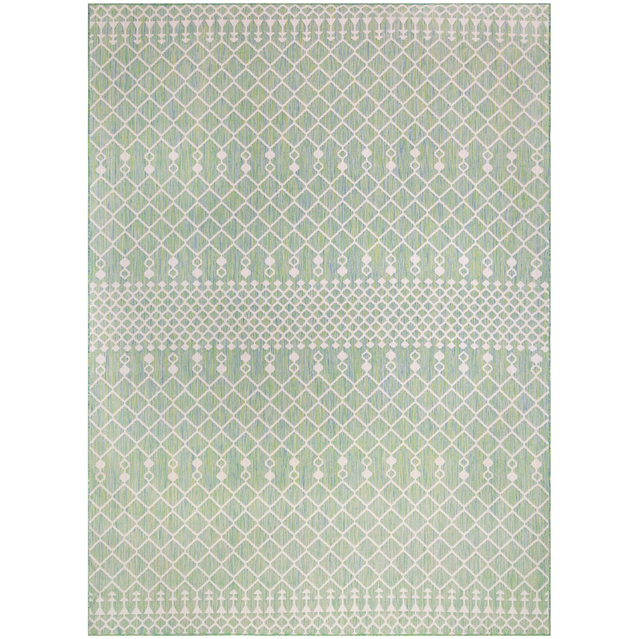 Nourison Selerno Indoor/Outdoor Moroccan Area Rug.