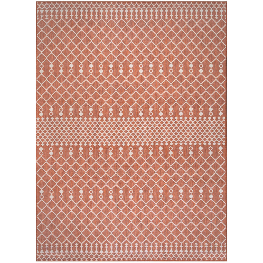 Nourison Selerno Indoor/Outdoor Moroccan Area Rug.