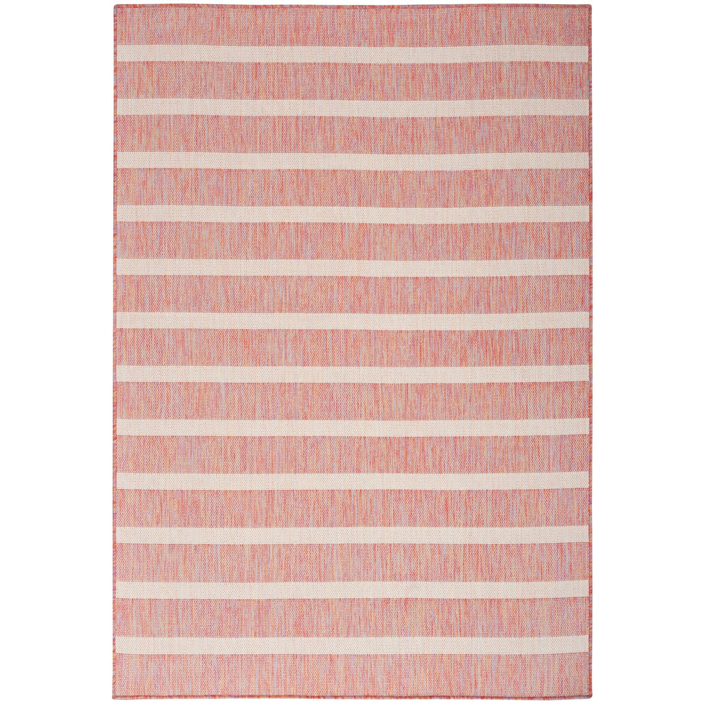 Nourison Selerno Indoor/Outdoor Striped Area Rug.