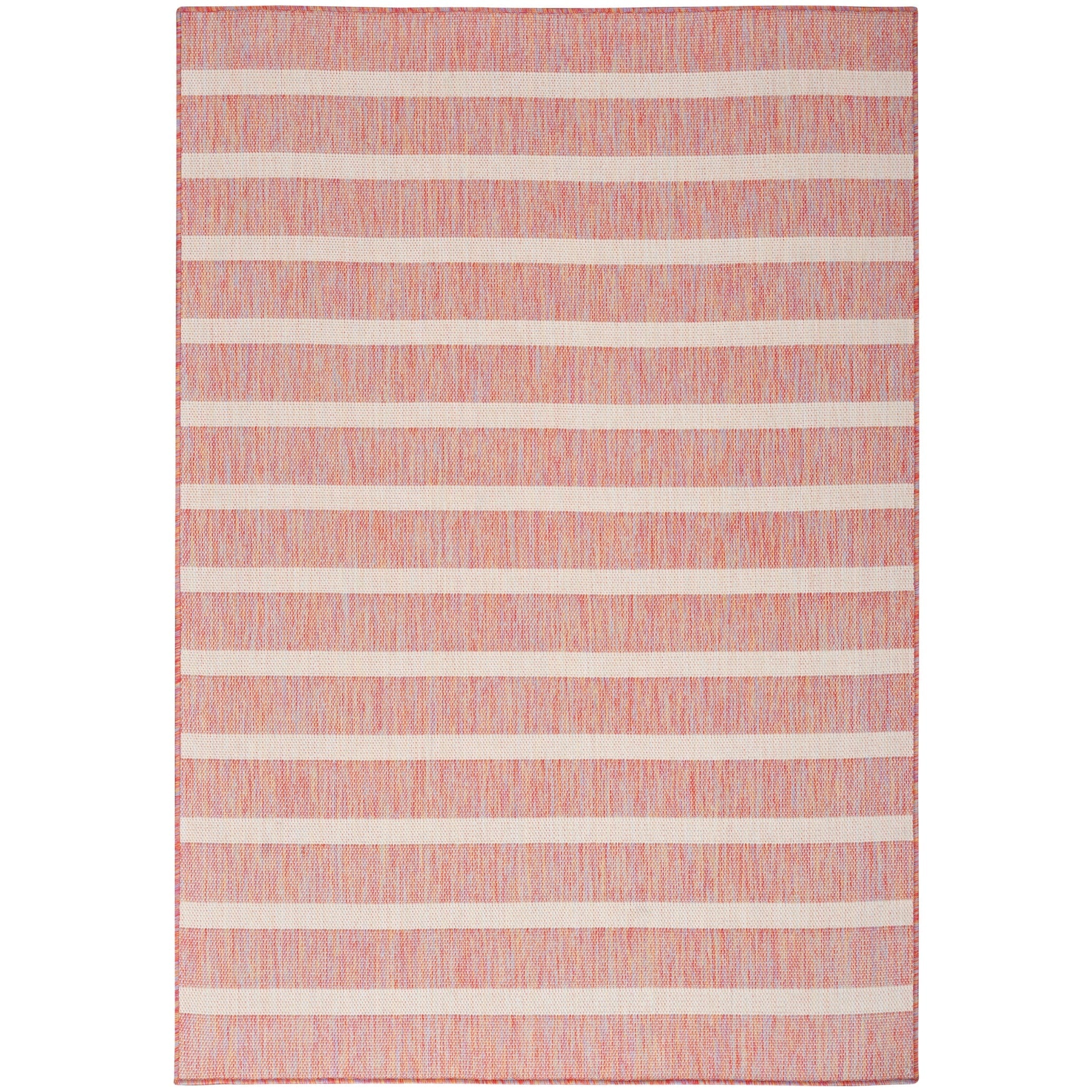 Nourison Selerno Indoor/Outdoor Striped Area Rug.