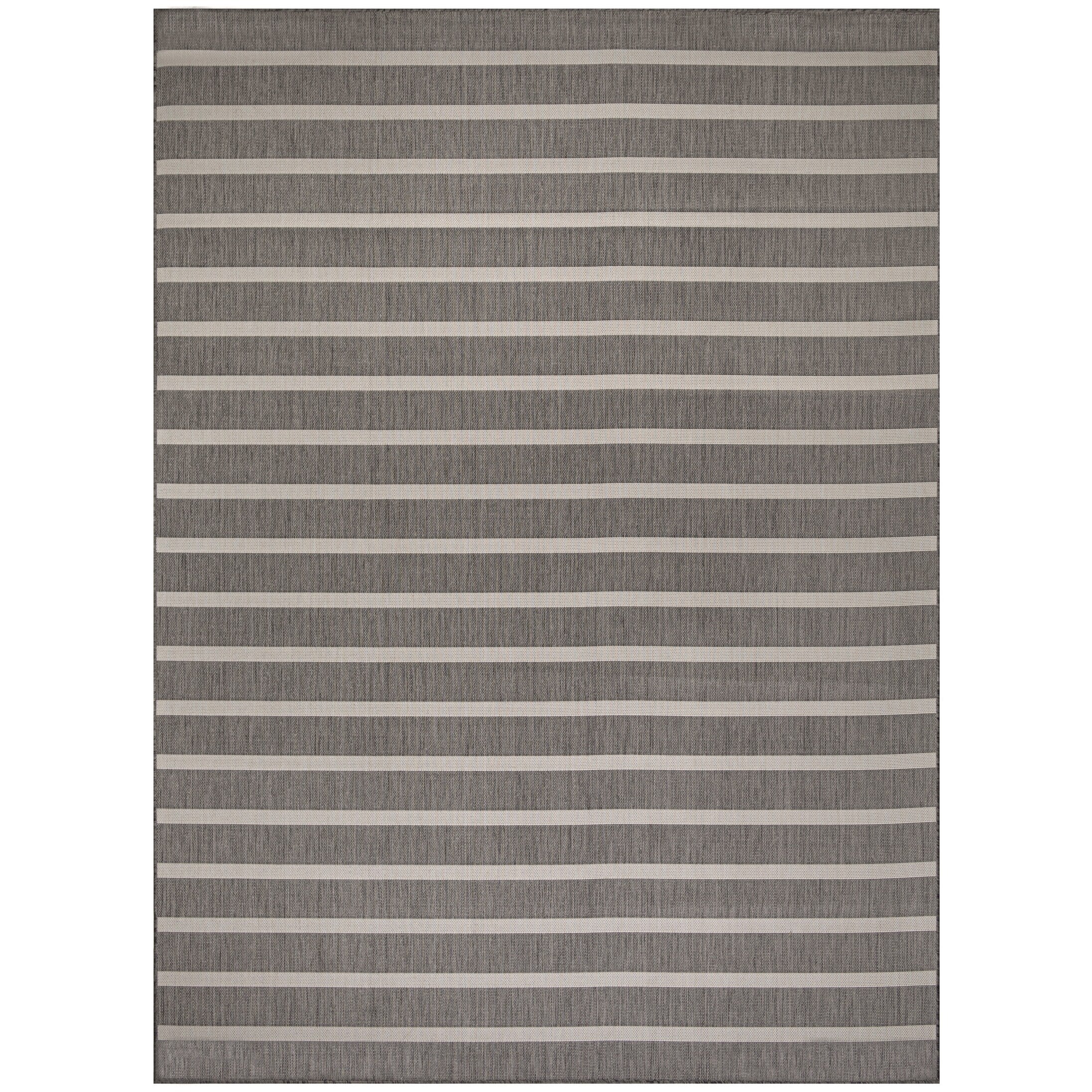 Nourison Selerno Indoor/Outdoor Striped Area Rug.