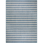 Nourison Selerno Indoor/Outdoor Striped Area Rug.