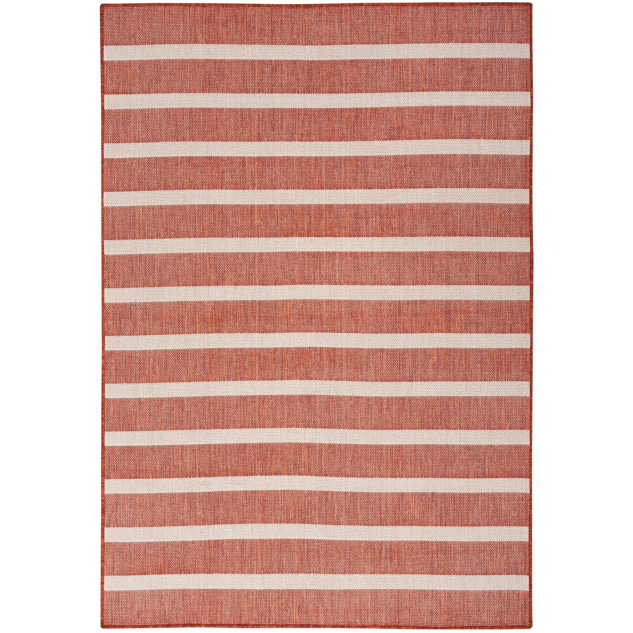 Nourison Selerno Indoor/Outdoor Striped Area Rug.