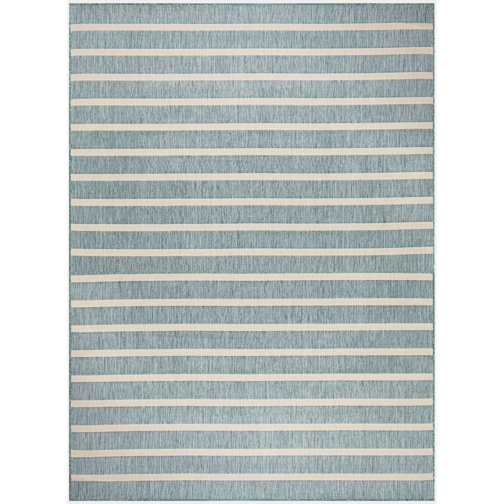 Nourison Selerno Indoor/Outdoor Striped Area Rug.