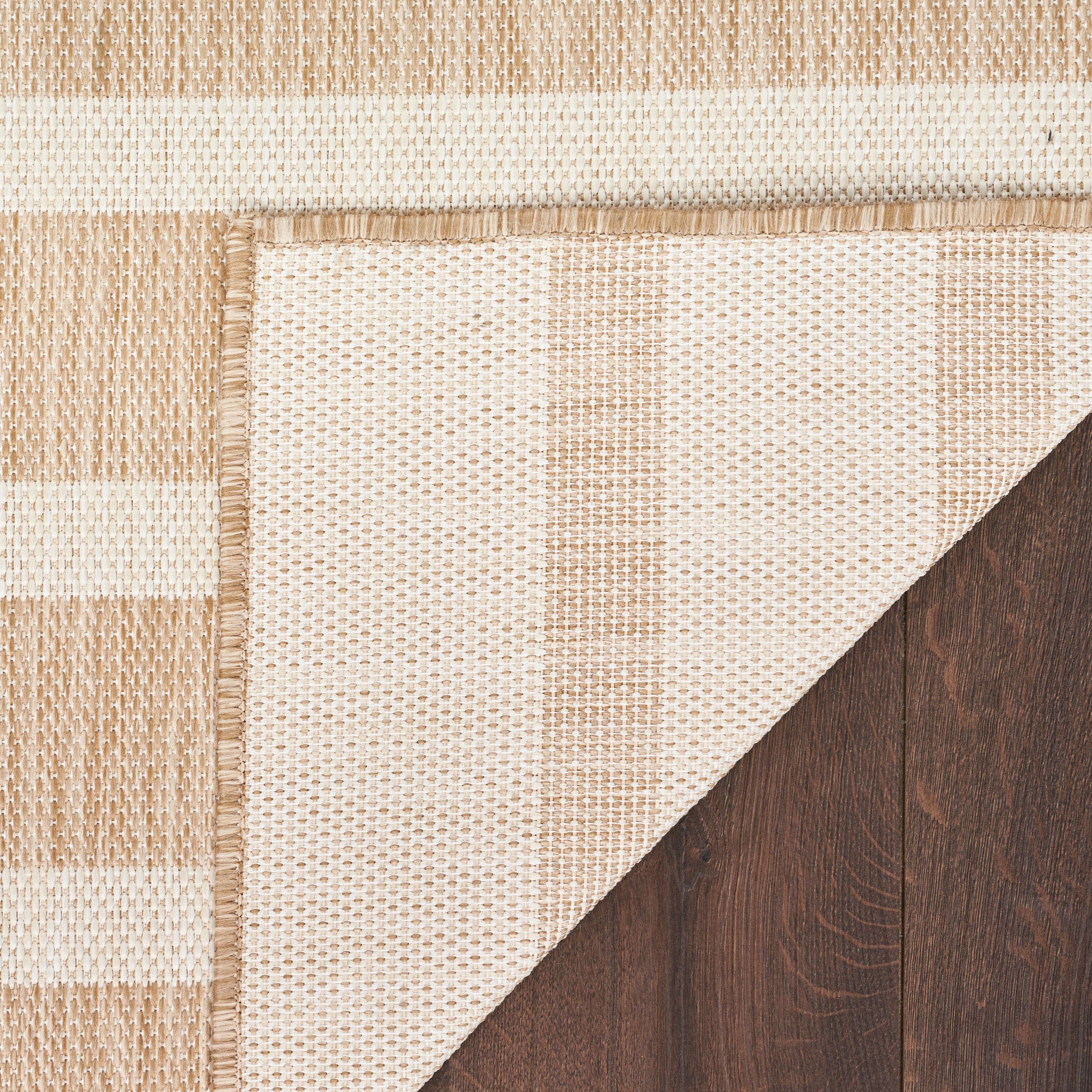 Nourison Selerno Indoor/Outdoor Striped Area Rug.