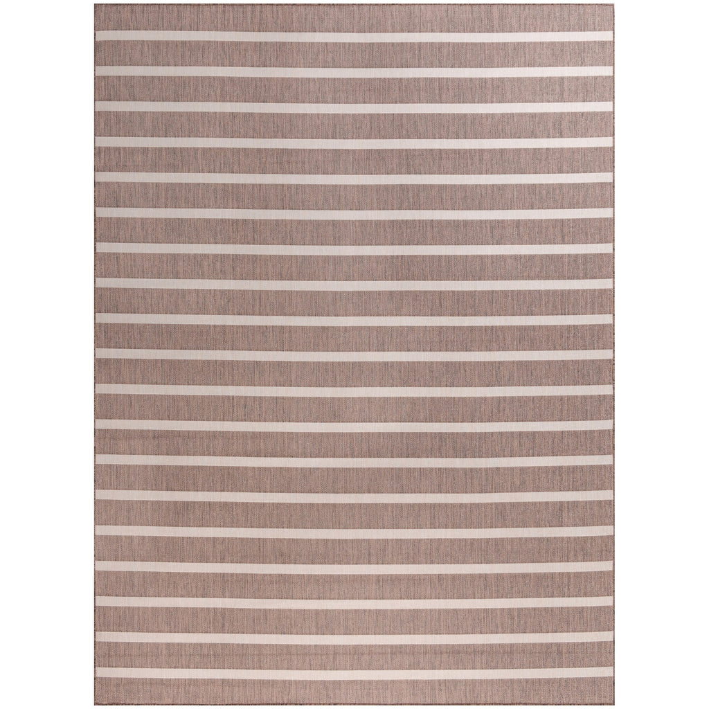 Nourison Selerno Indoor/Outdoor Striped Area Rug.