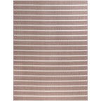 Nourison Selerno Indoor/Outdoor Striped Area Rug.