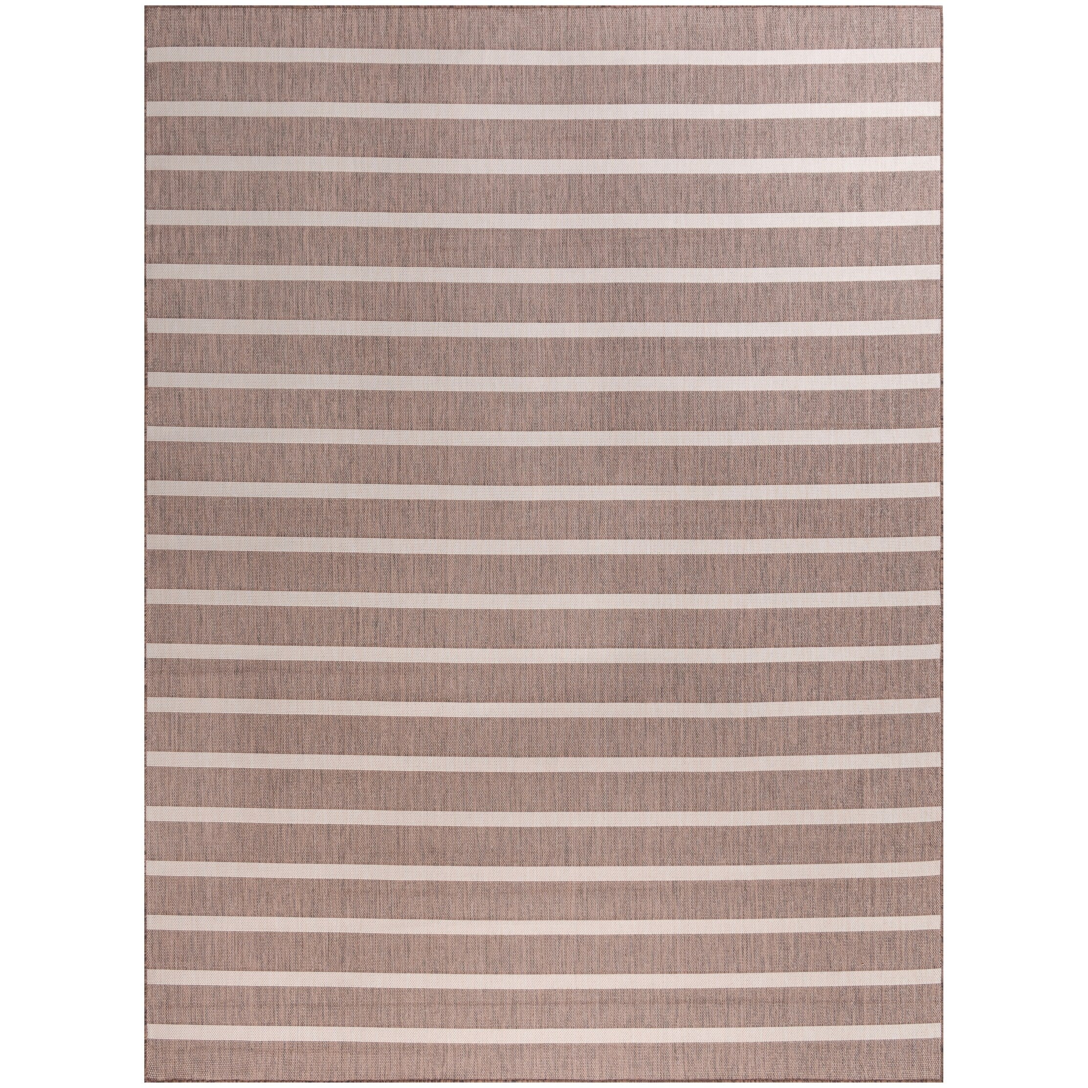 Nourison Selerno Indoor/Outdoor Striped Area Rug.