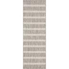 Nourison Selerno Indoor/Outdoor Striped Area Rug.