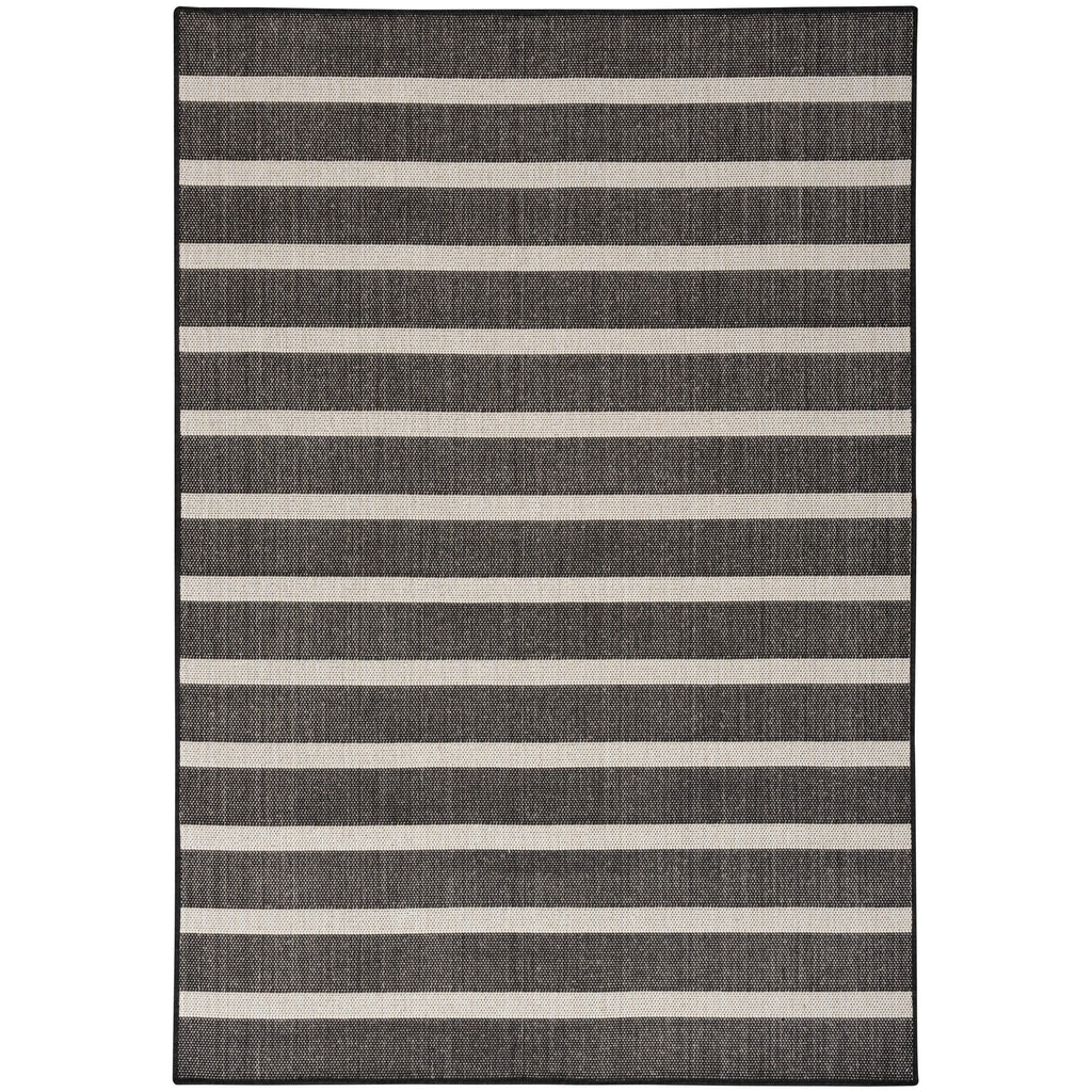 Nourison Selerno Indoor/Outdoor Striped Area Rug.