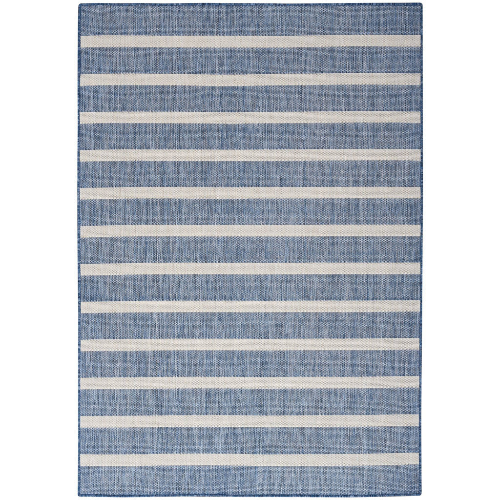 Nourison Selerno Indoor/Outdoor Striped Area Rug.