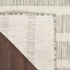 Nourison Selerno Indoor/Outdoor Striped Area Rug.