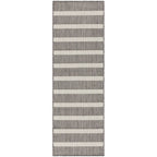 Nourison Selerno Indoor/Outdoor Striped Area Rug.