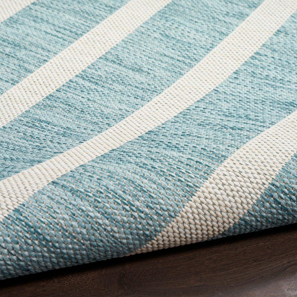 Nourison Selerno Indoor/Outdoor Striped Area Rug.