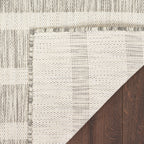 Nourison Selerno Indoor/Outdoor Striped Area Rug.