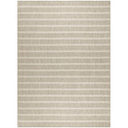 Nourison Selerno Indoor/Outdoor Striped Area Rug.