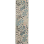 Nourison Tranquil Floral Leaves Area Rug