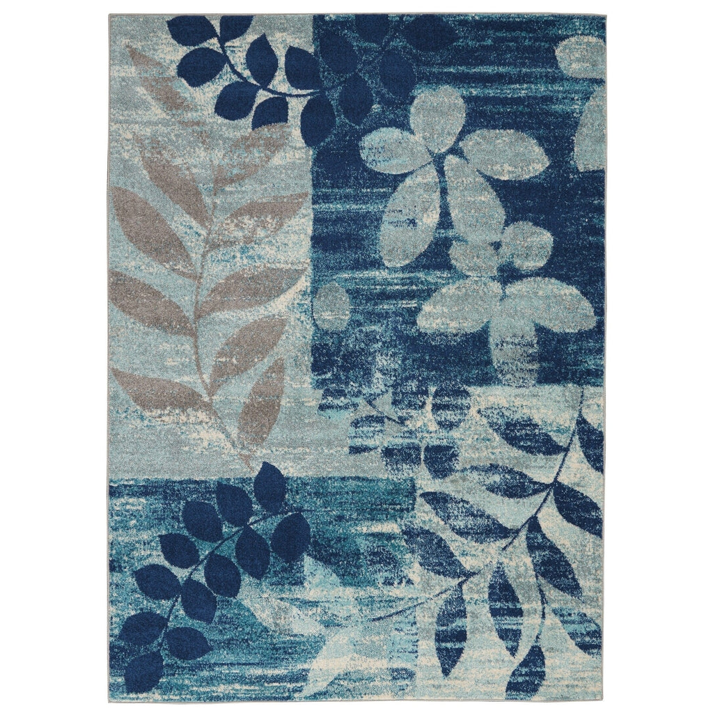Nourison Tranquil Floral Leaves Area Rug